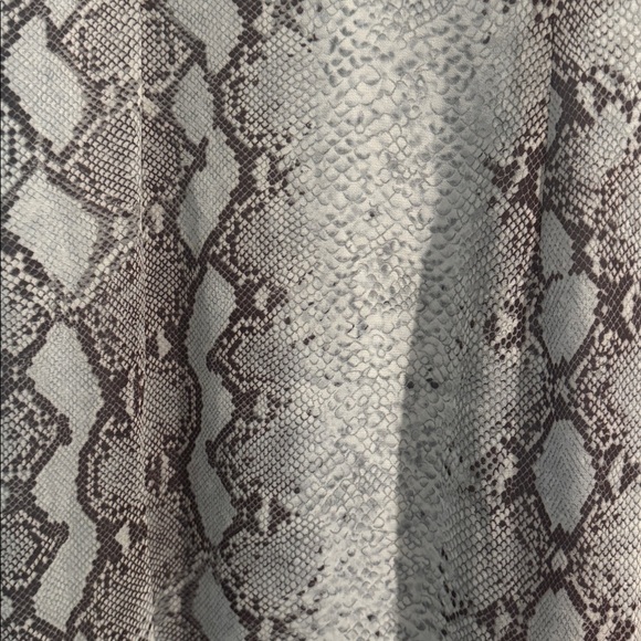 BLUE SNAKE PRINT DRESS - Picture 4 of 6